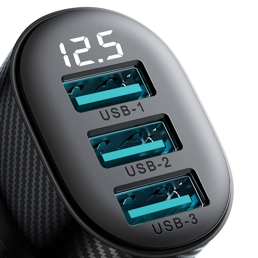 Vehicle Jump Starters – 3.4A car charger with 3x USB-A - Carlat