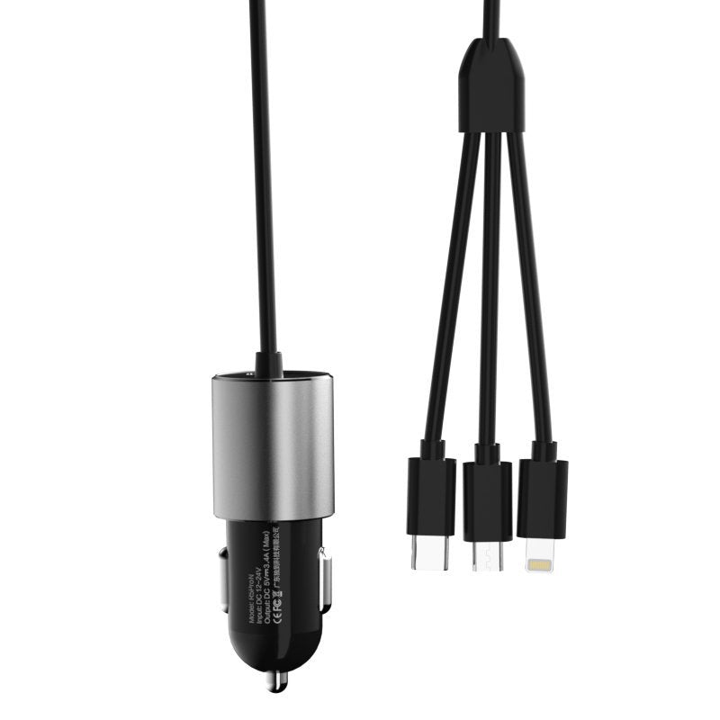 Vehicle Jump Starters – 3in1 USB car charger + built-in - Carlat