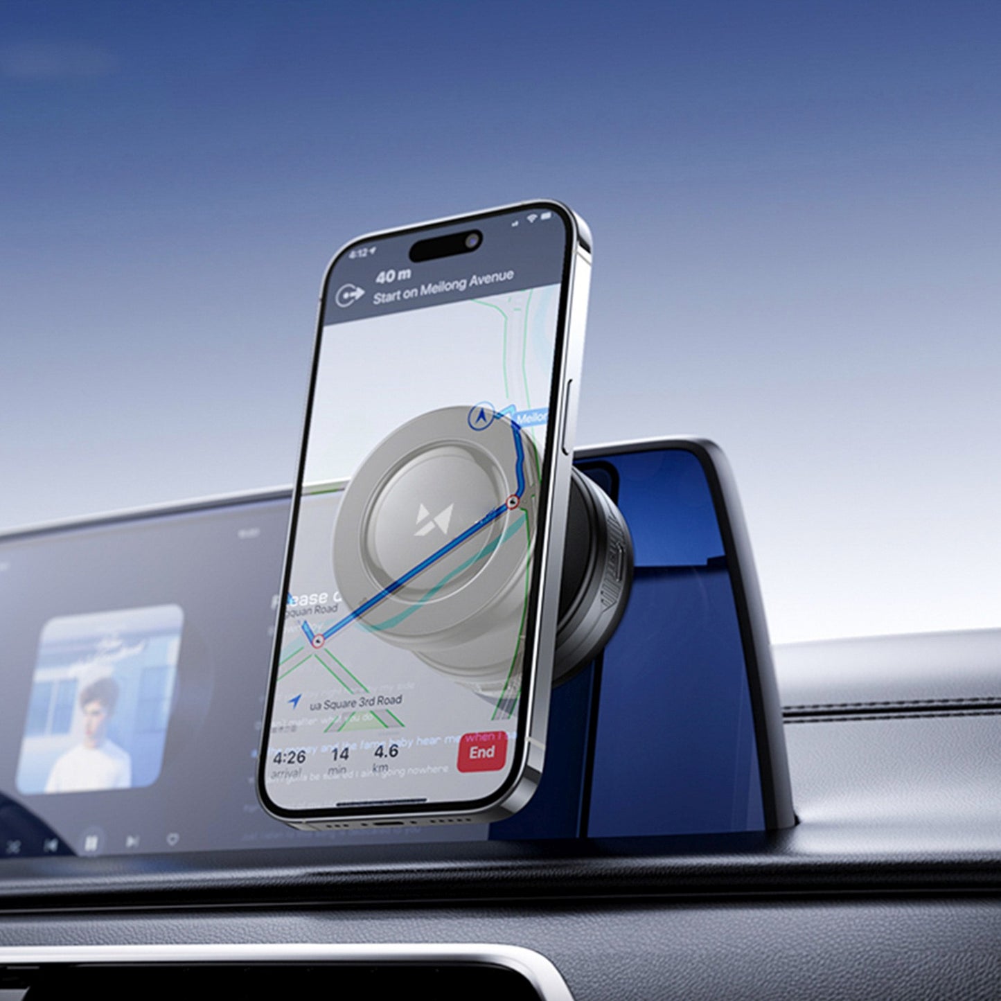 Vehicle Jump Starters – Car holder with Qi charger compatible - Carlat
