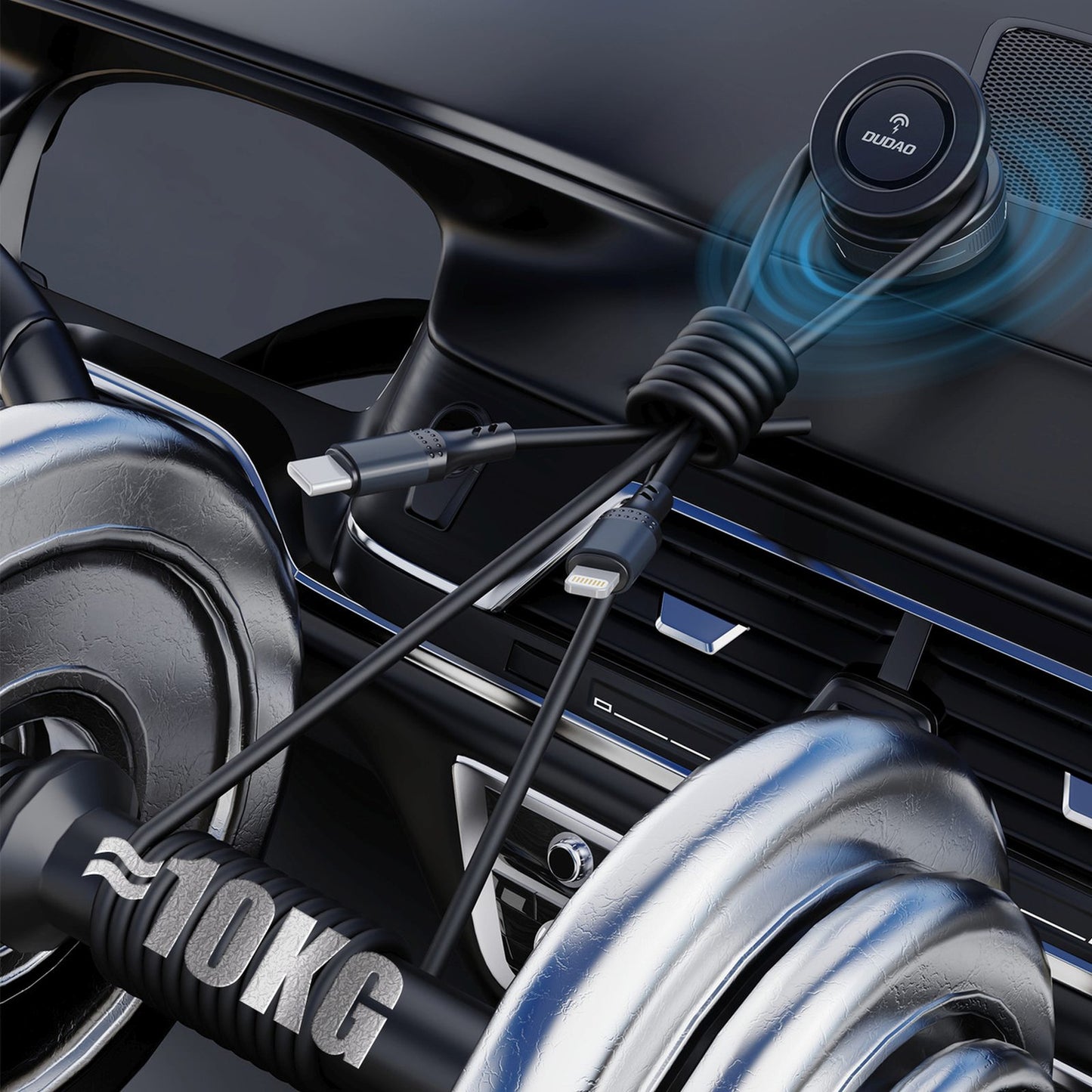 Vehicle Jump Starters – Car holder with a wireless suction - Carlat