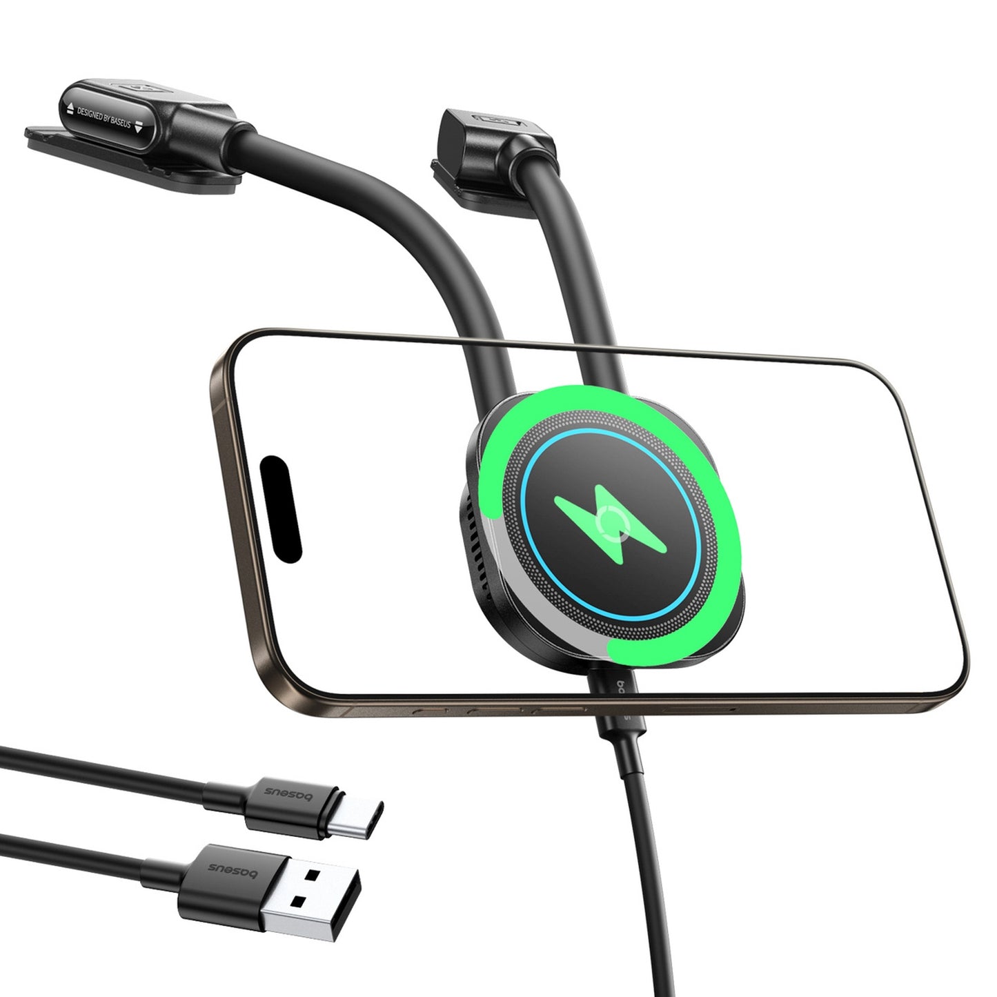 Vehicle Jump Starters – Car holder with inductive charger for - Carlat