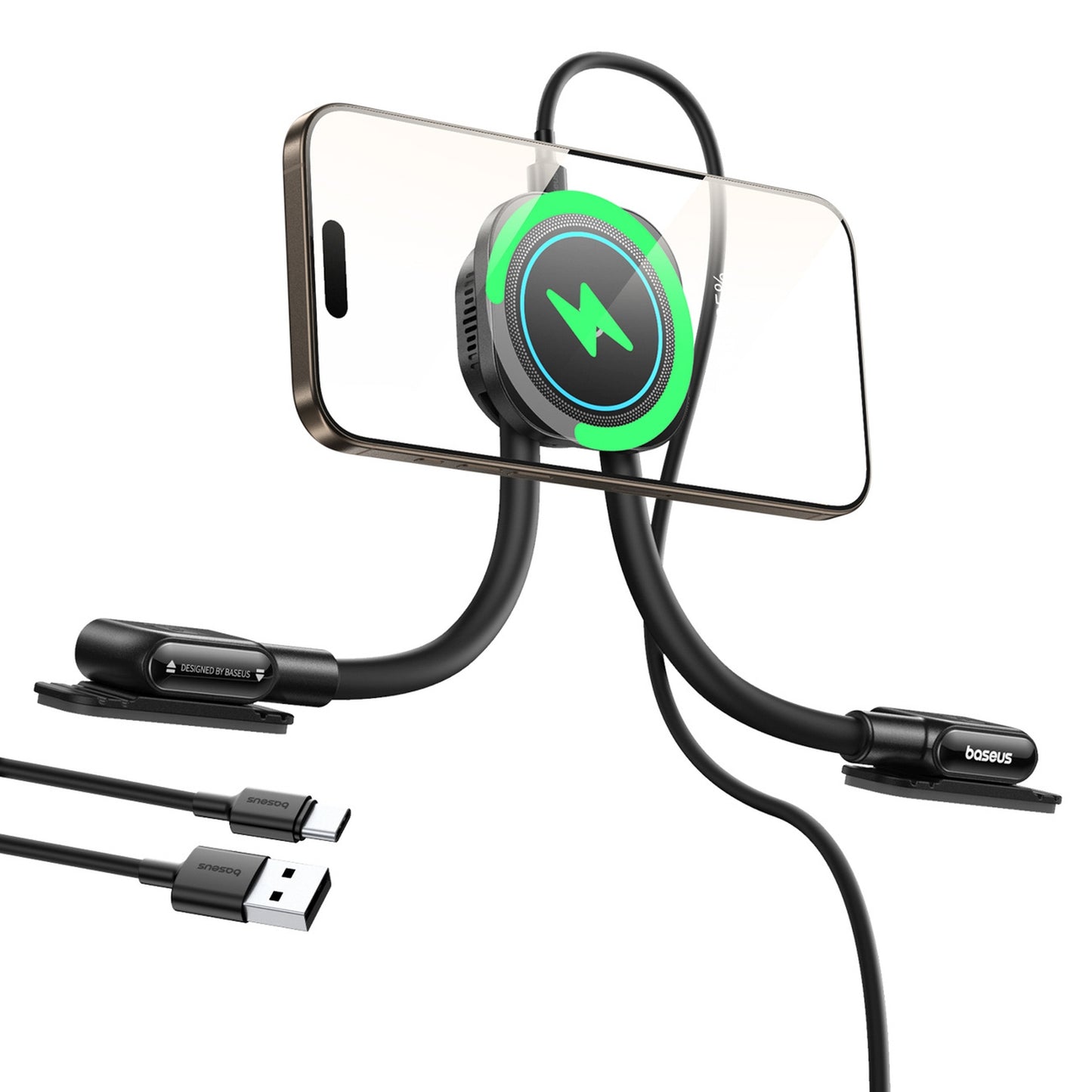 Vehicle Jump Starters – Car holder with inductive charger for - Carlat