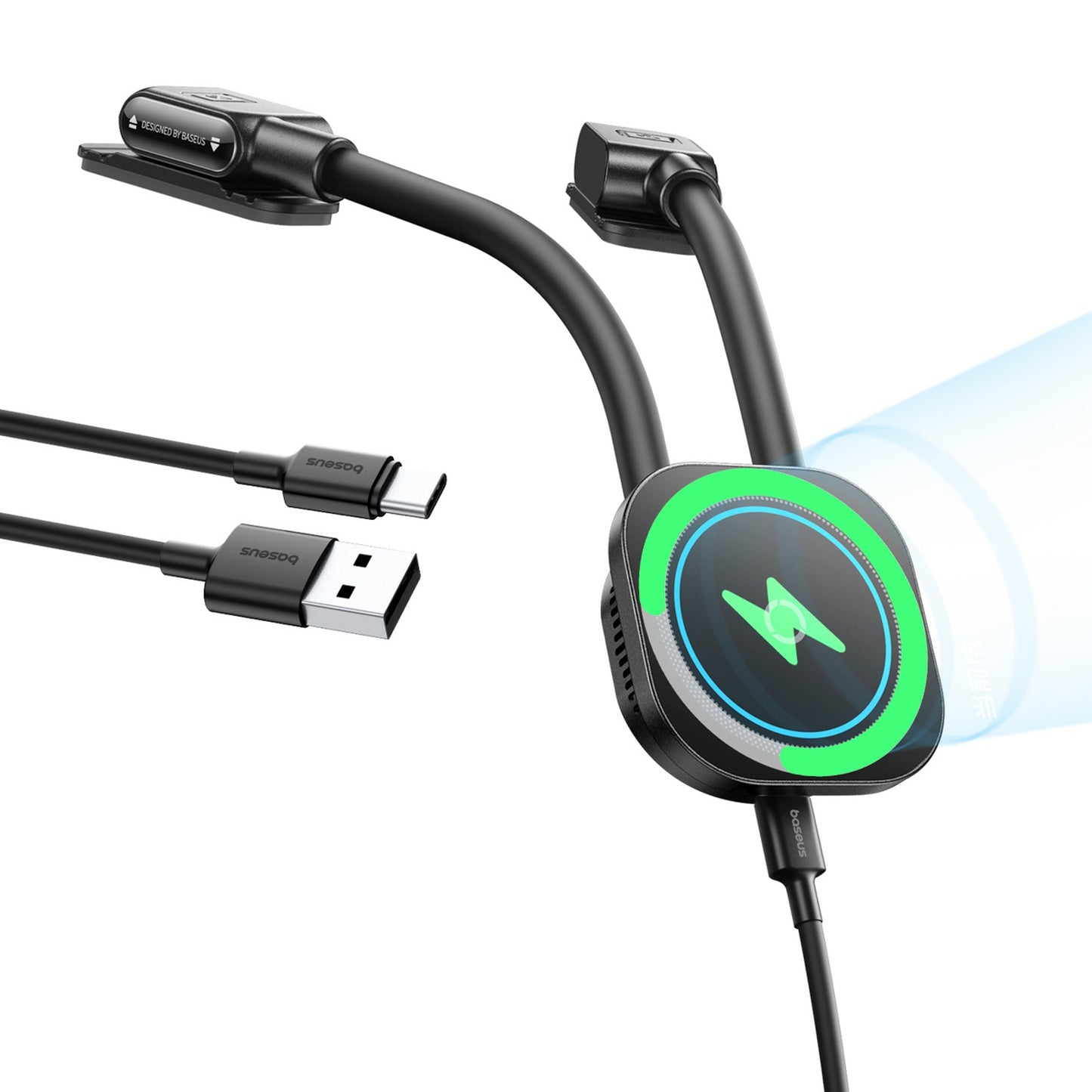 Vehicle Jump Starters – Car holder with inductive charger for - Carlat
