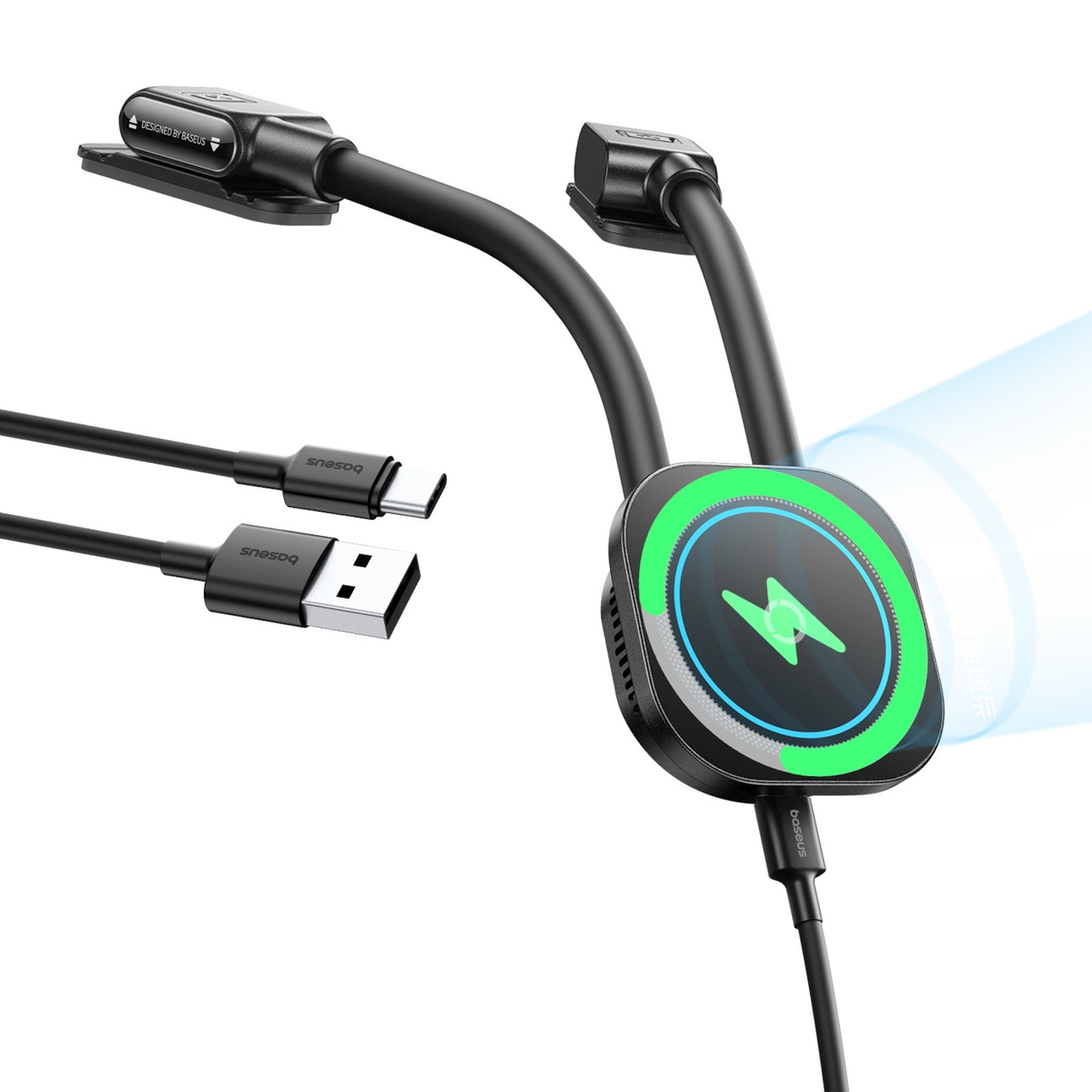 Vehicle Jump Starters – Car holder with inductive charger for - Carlat
