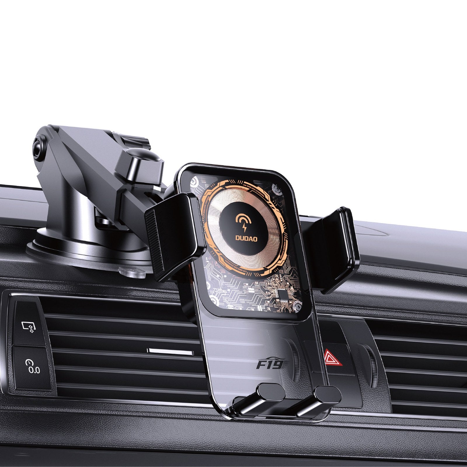 Vehicle Jump Starters – Clamp car holder with 15W inductive - Carlat