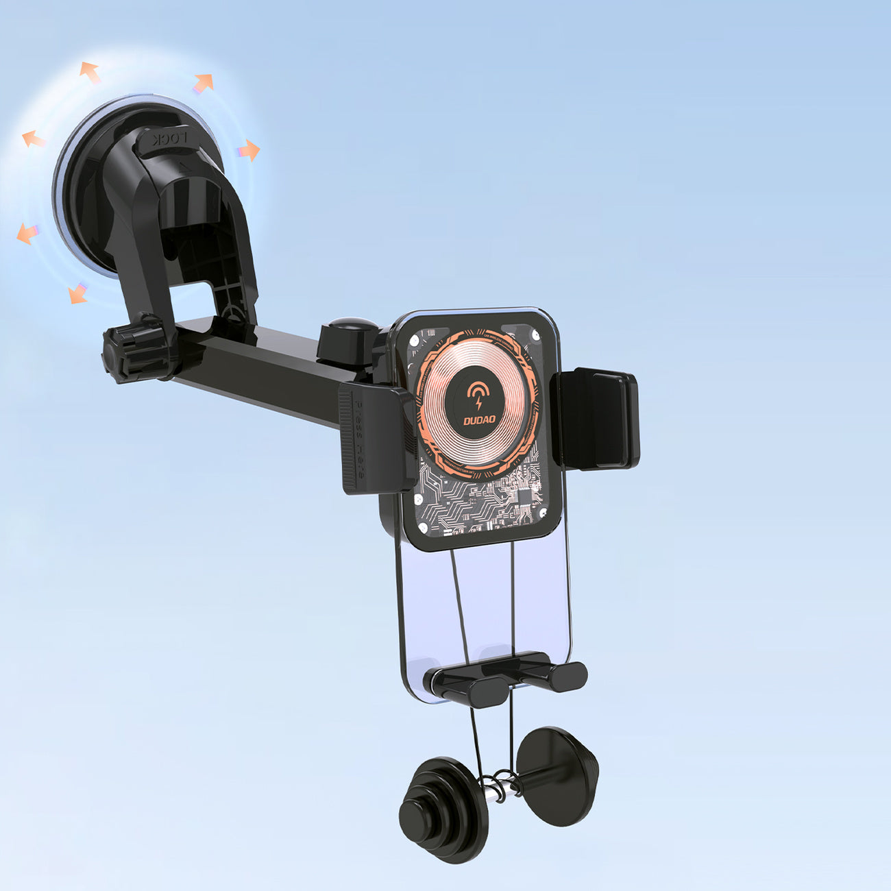 Vehicle Jump Starters – Clamp car holder with 15W inductive - Carlat