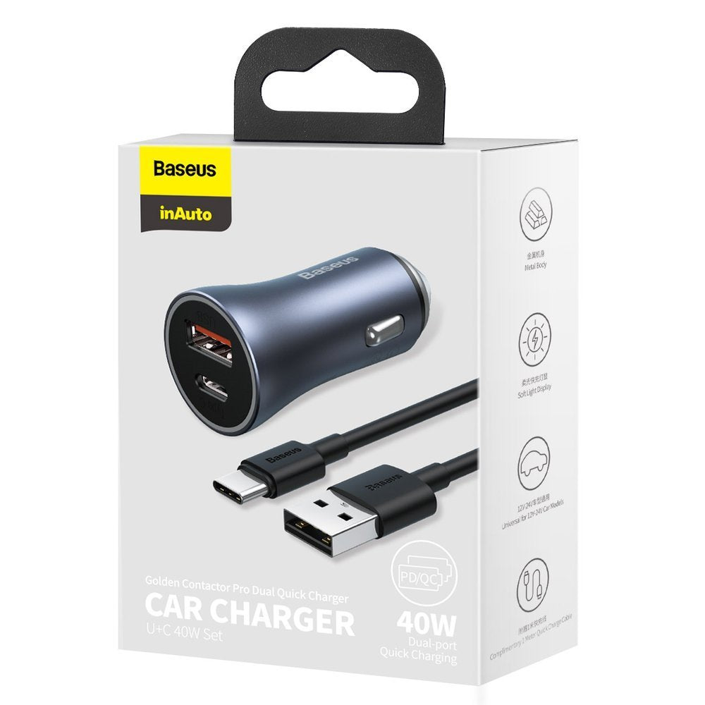 Vehicle Jump Starters – Fast car charger 40W PD QC - Carlat
