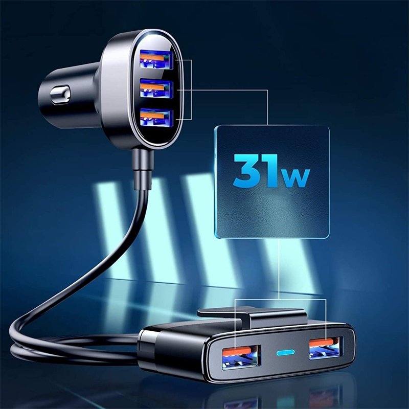 Vehicle Jump Starters – Fast car charger 5x USB 6.2A - Carlat