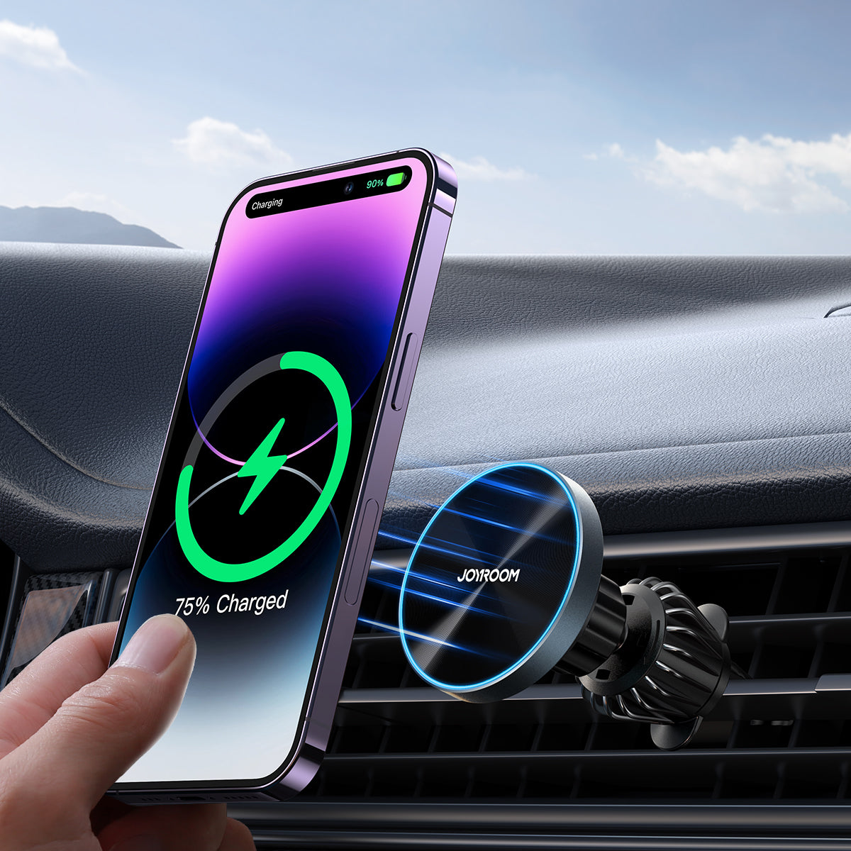 Vehicle Jump Starters – Magnetic car holder, 15W charger for - Carlat