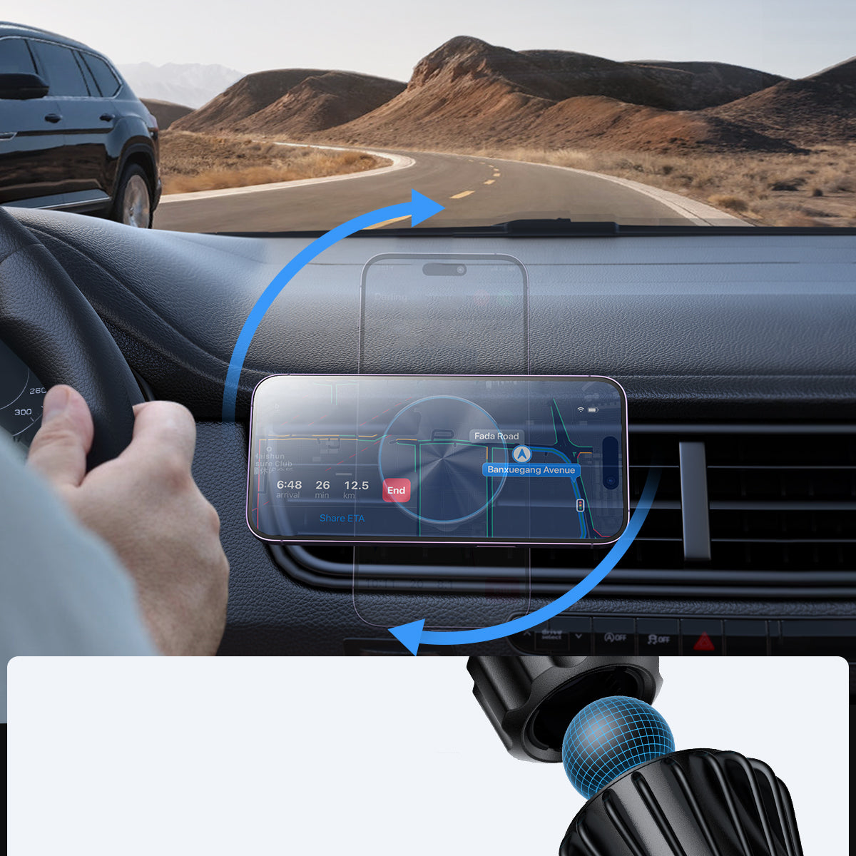 Vehicle Jump Starters – Magnetic car holder, 15W charger for - Carlat