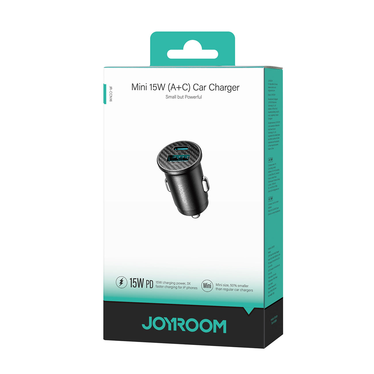 Vehicle Jump Starters – Mini 15W USB-A USB-C car charger - Carlat
