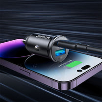 Vehicle Jump Starters – Mini car charger 60W USB-A QC3.0 - Carlat