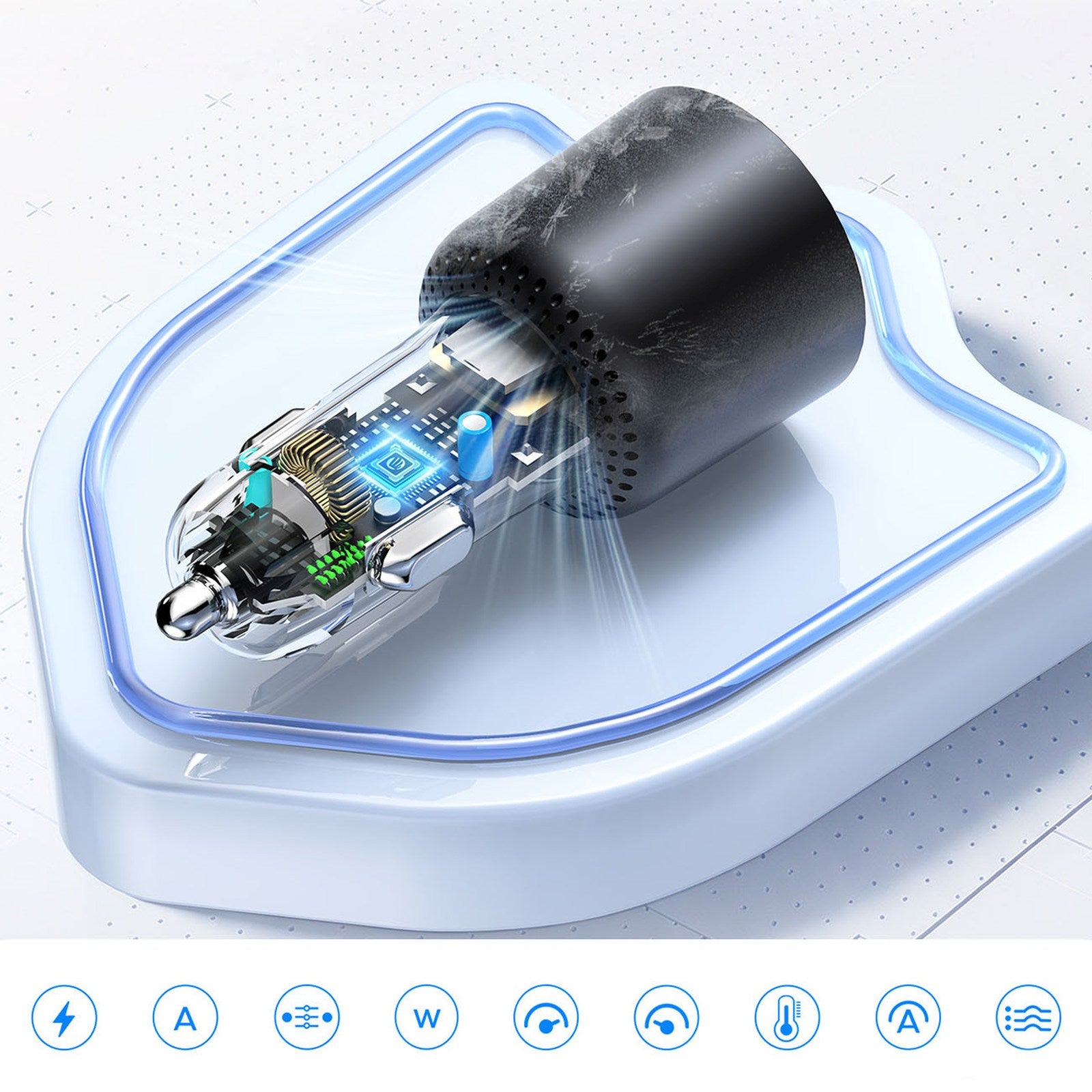 Vehicle Jump Starters – USB-A USB-C 165W car charger - Carlat
