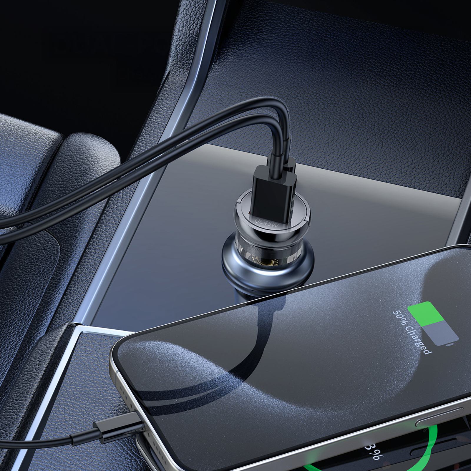 Vehicle Jump Starters – USB-A USB-C PD QC 65W car - Carlat