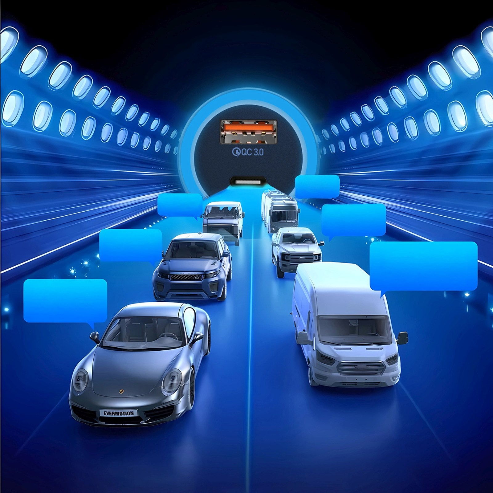 Vehicle Jump Starters – USB-A USB-C PD QC LED car - Carlat