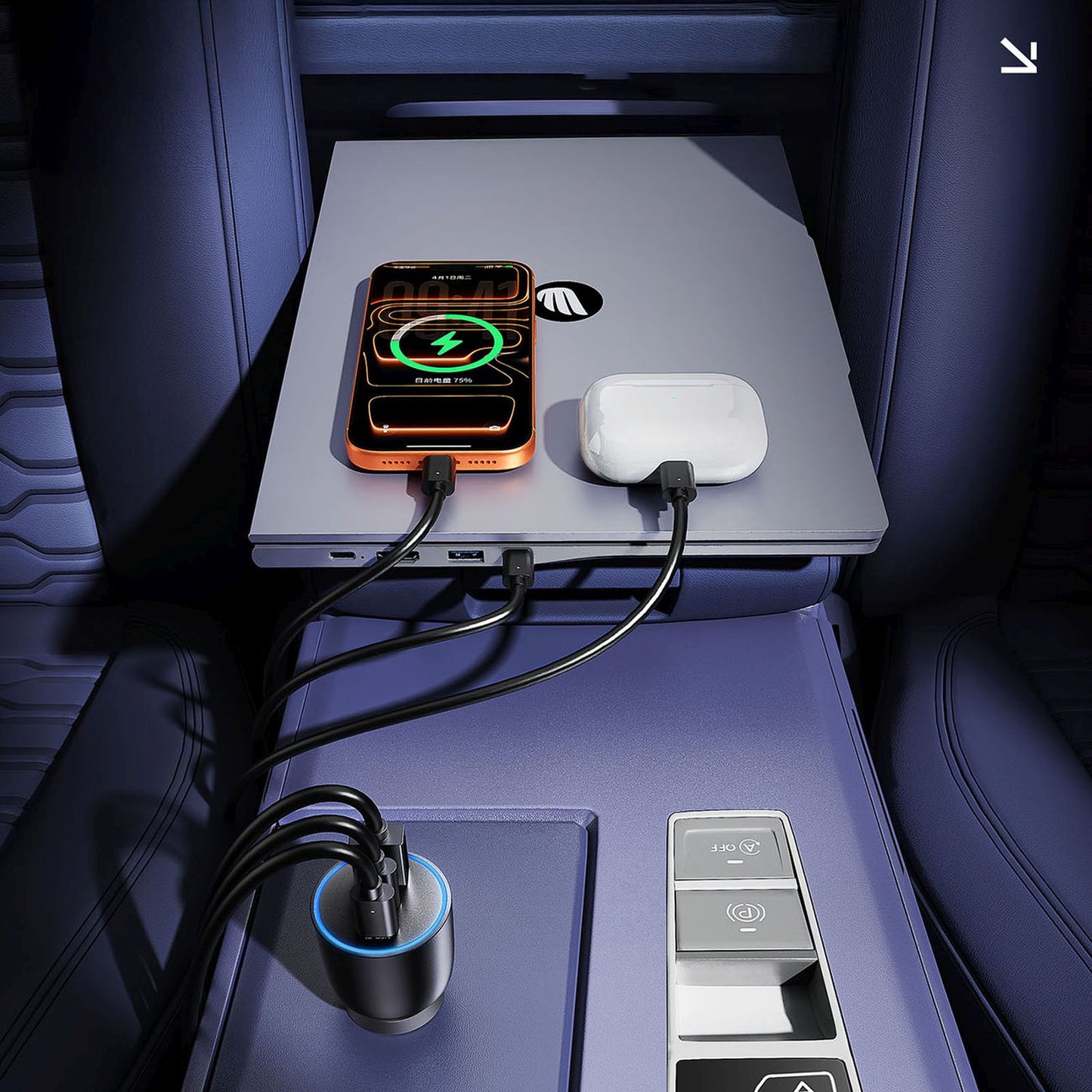 Vehicle Jump Starters – USB-C USB-A 165W car charger - Carlat