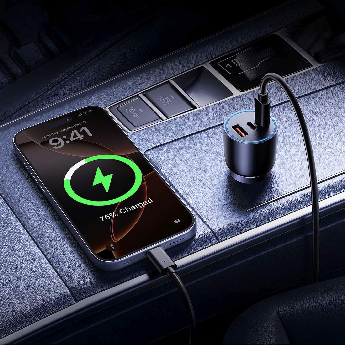 Vehicle Jump Starters – USB-C USB-A 165W car charger - Carlat