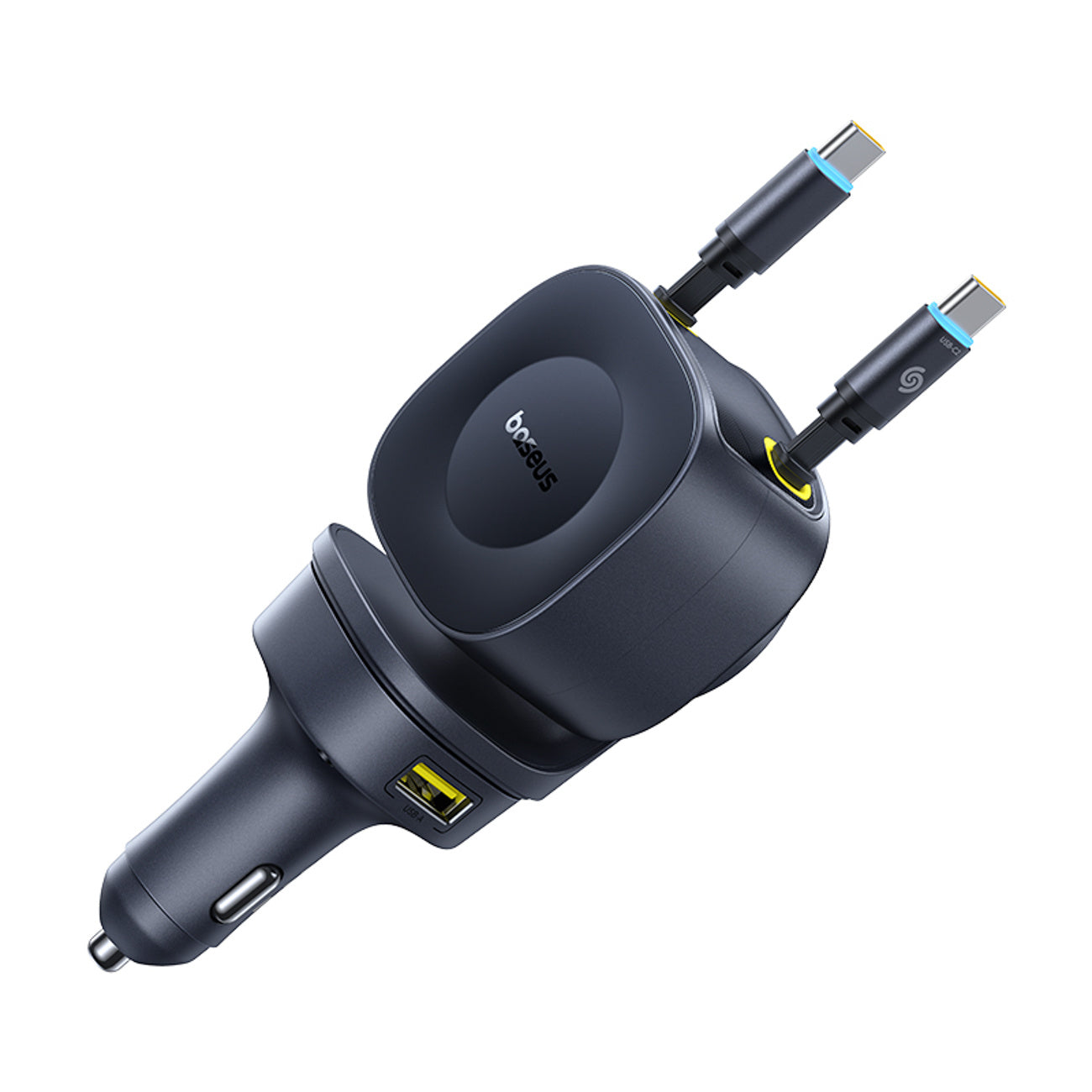 Vehicle Jump Starters – USB-C USB-A car charger with retractable - Carlat