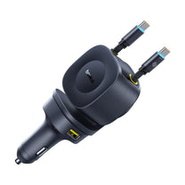 Vehicle Jump Starters – USB-C USB-A car charger with retractable - Carlat