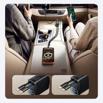 Vehicle Jump Starters – USB-C USB-A car charger with retractable - Carlat