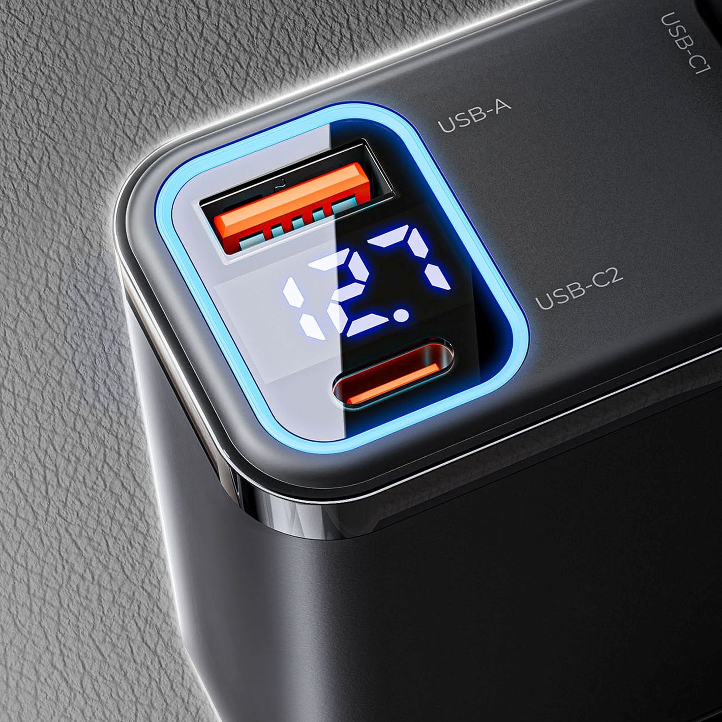 Vehicle Jump Starters – USB-C USB-A car charger with retractable - Carlat