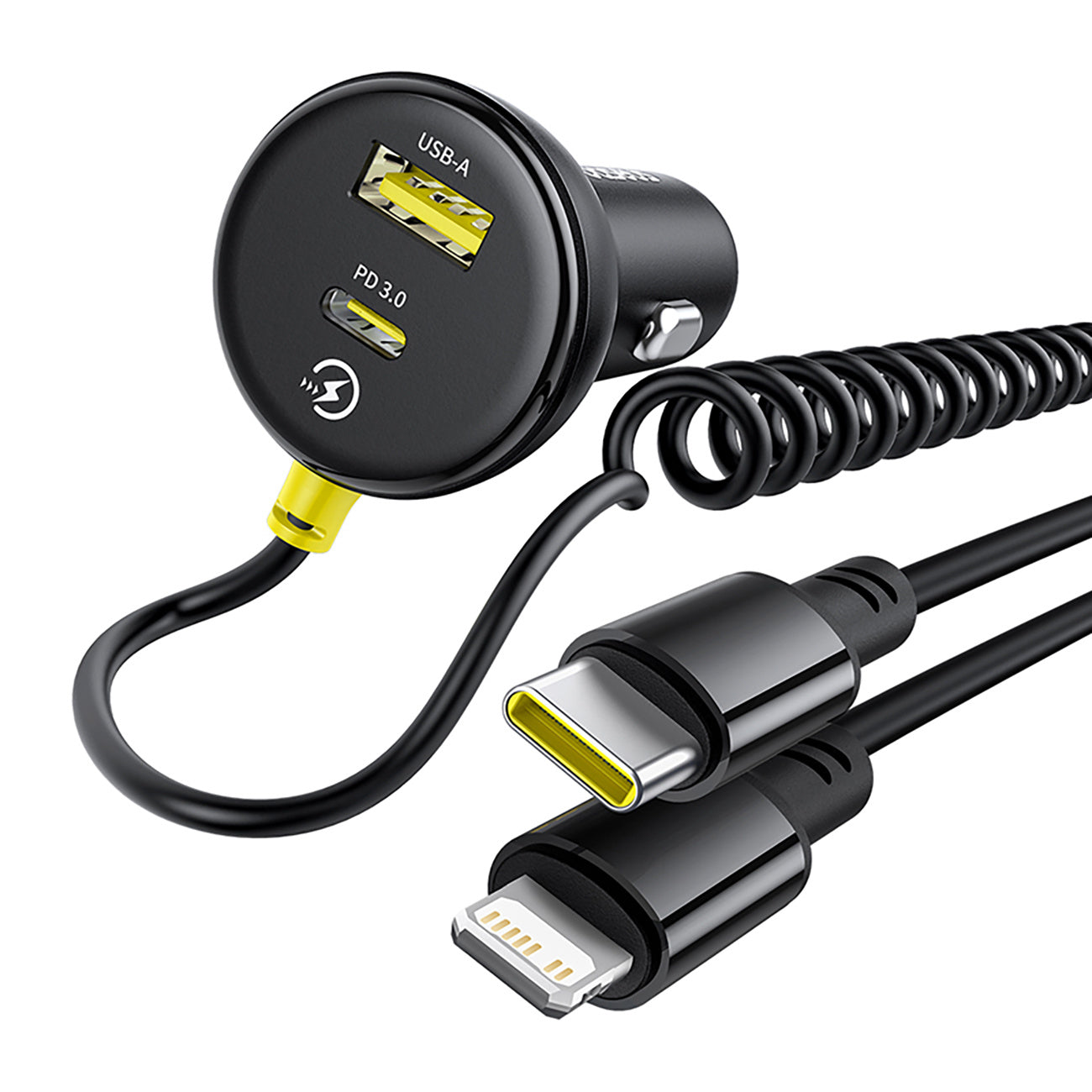 Vehicle Jump Starters – USB-C car charger with USB-C iPhone - Carlat