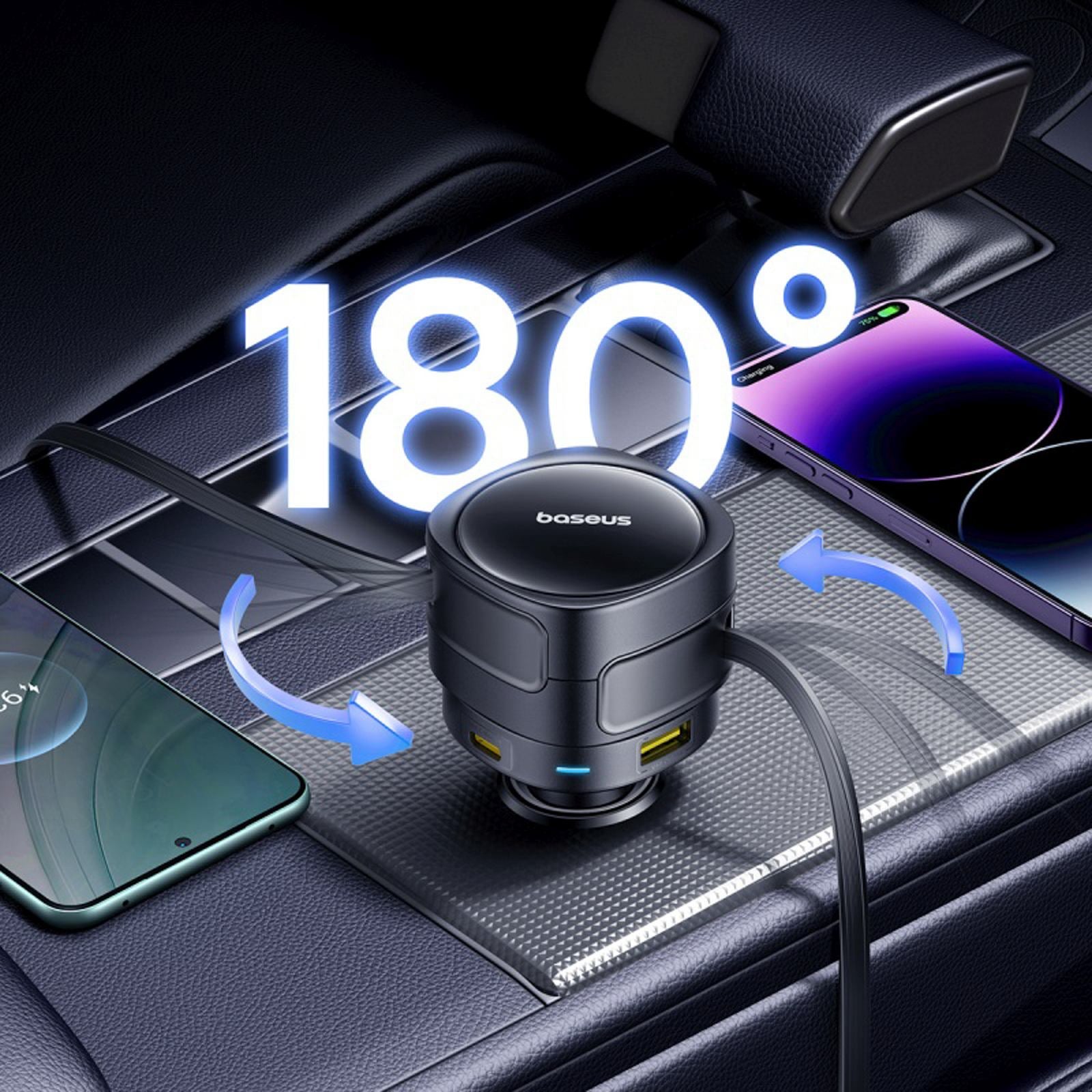 Vehicle Jump Starters – USB-C car charger with USB-C iPhone - Carlat