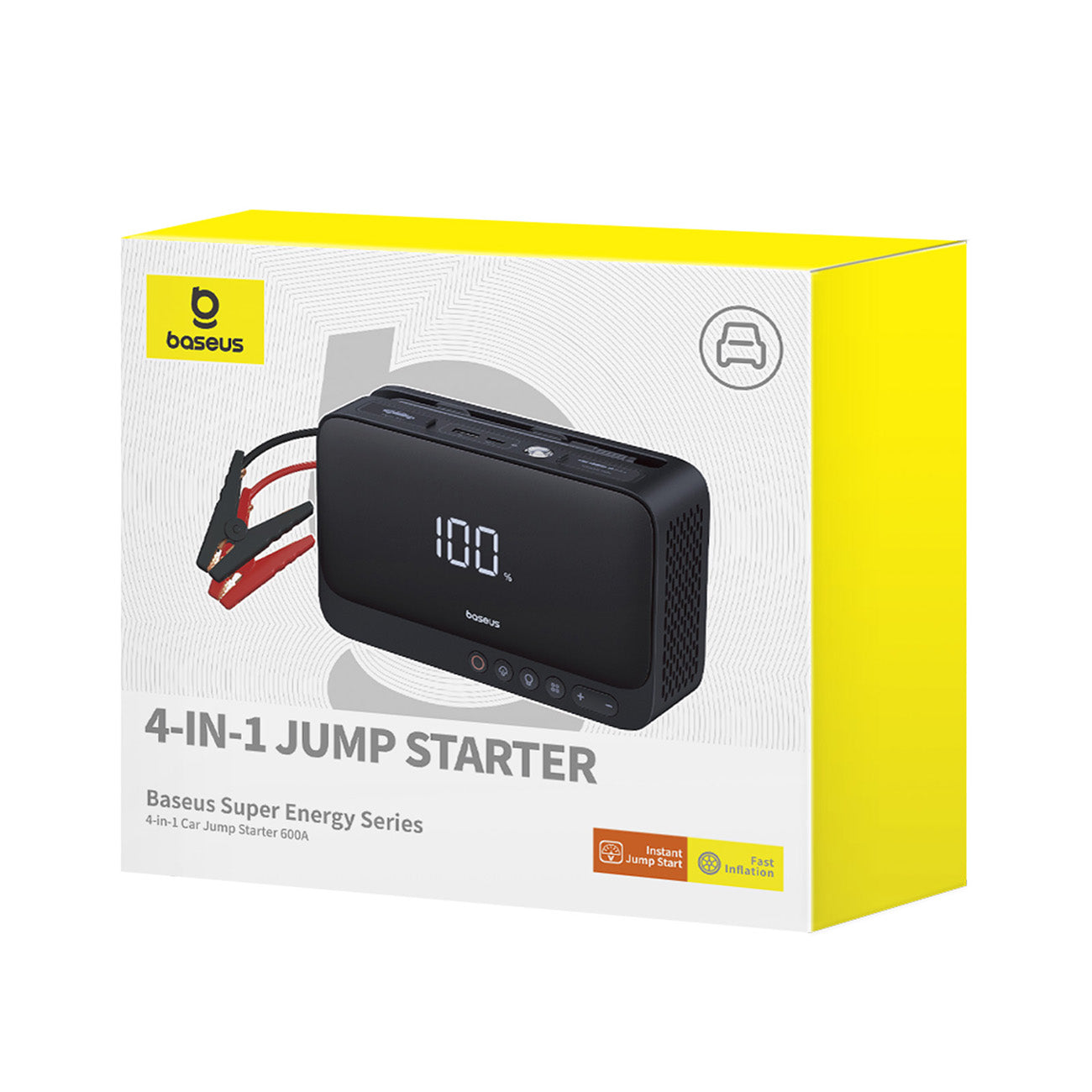 Vehicle Parts & Accessories – 4in1 Jump starter 600A with - Carlat