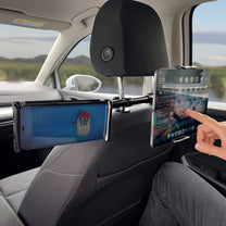 Vehicle Parts & Accessories – Double black car headrest phone - Carlat