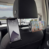Vehicle Parts & Accessories – Double black car headrest phone - Carlat