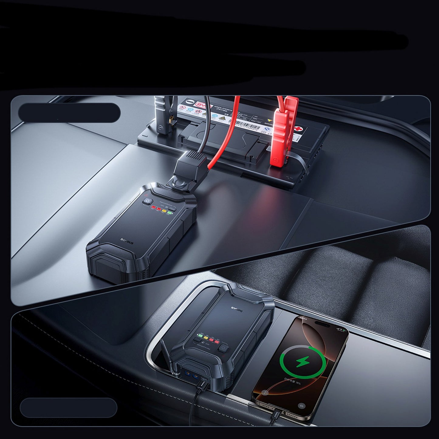 Vehicle Parts & Accessories – Jump starter vehicle starting device - Carlat