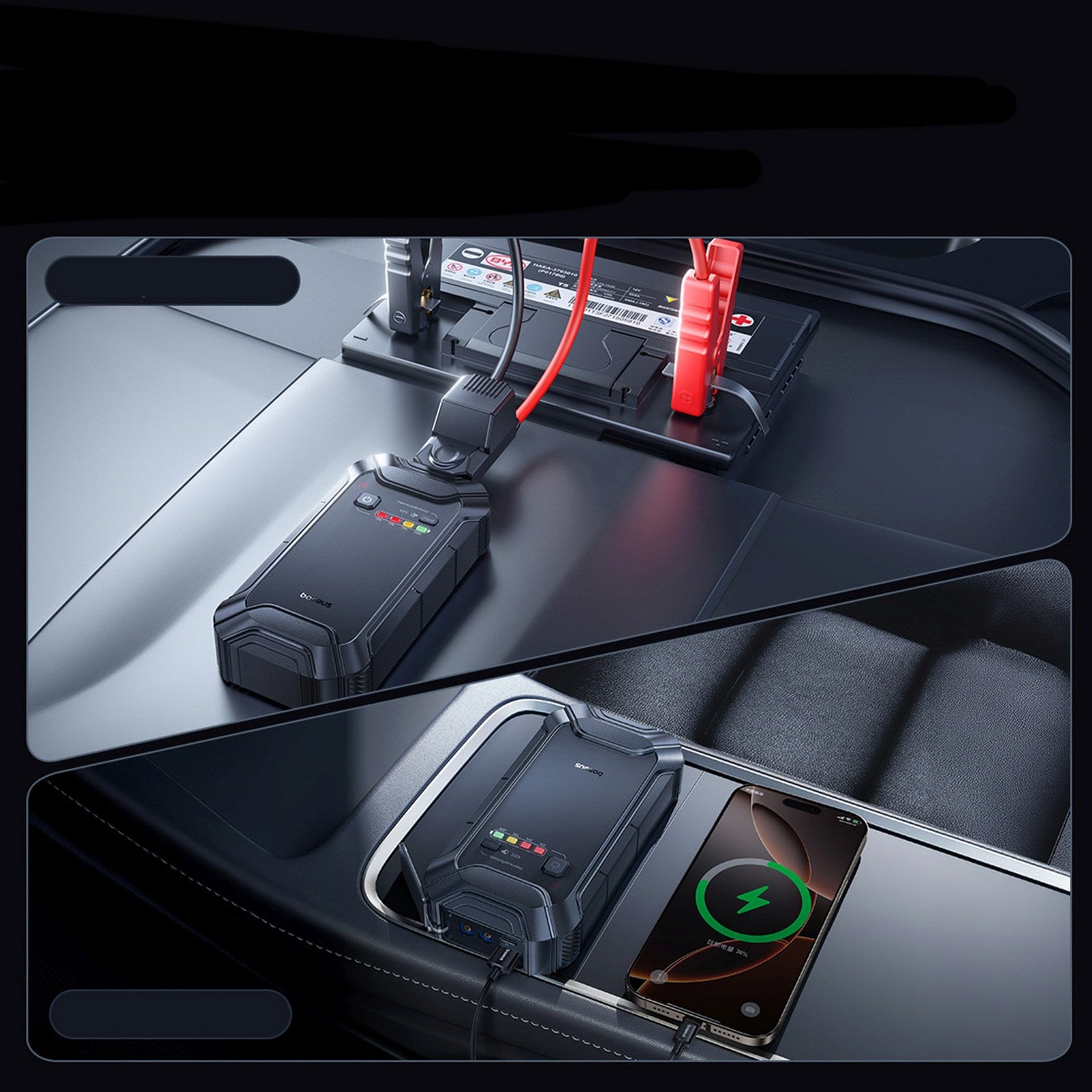 Vehicle Parts & Accessories – Jump starter vehicle starting device - Carlat