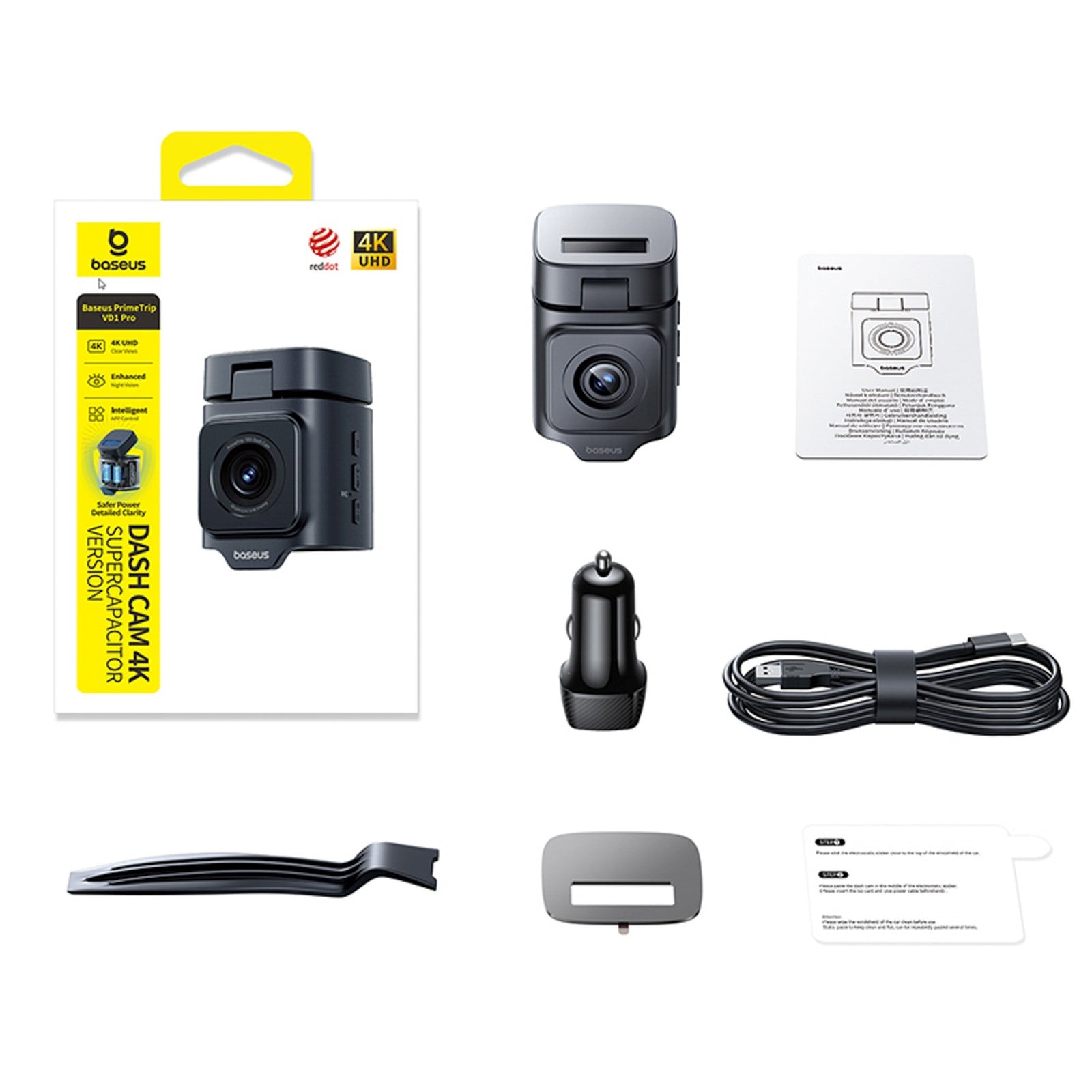 Vehicle Parts & Accessories – PrimeTrip VD1 Pro GPS 4K - Carlat