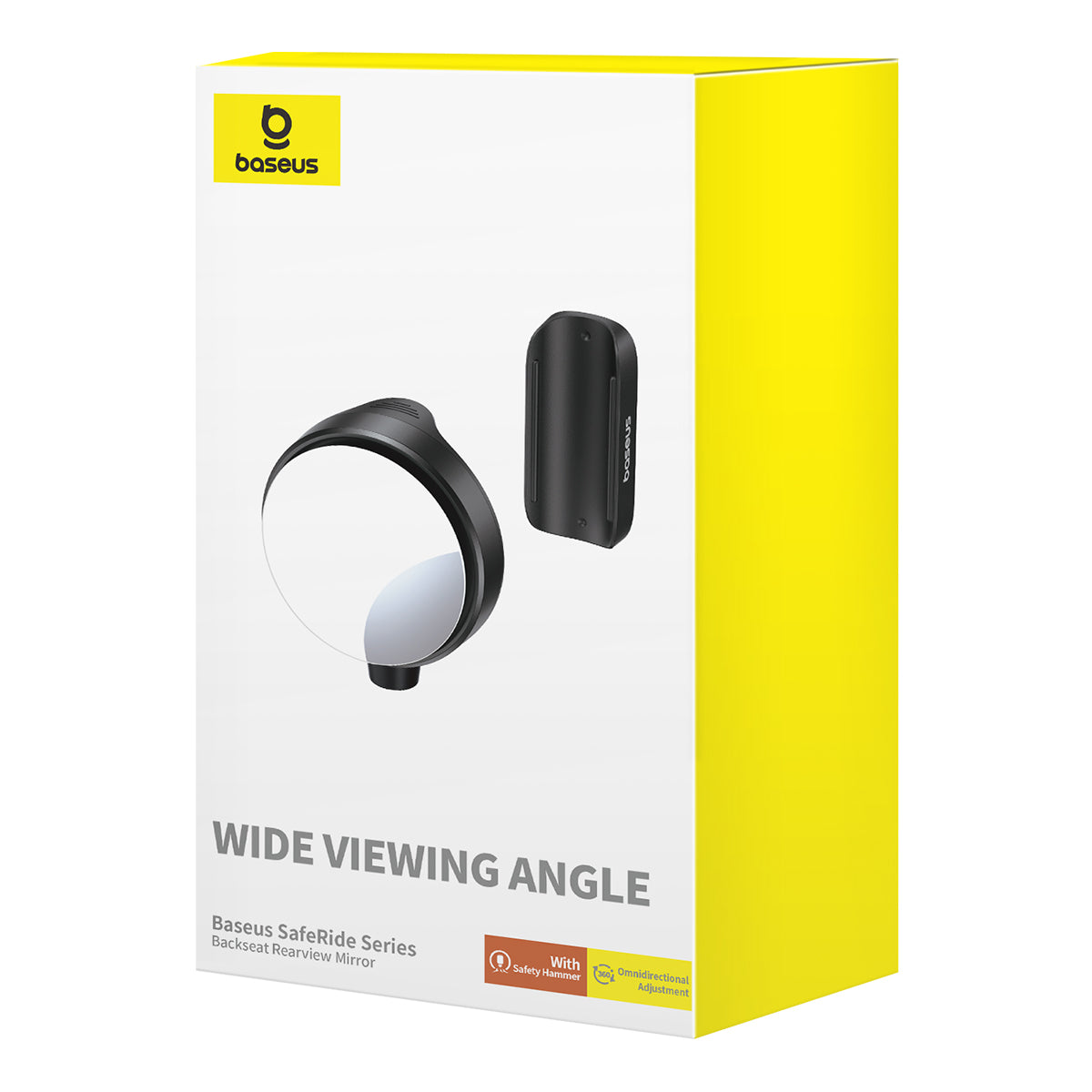 Vehicle Parts & Accessories – SafeRide wide-angle rearview mirror with - Carlat