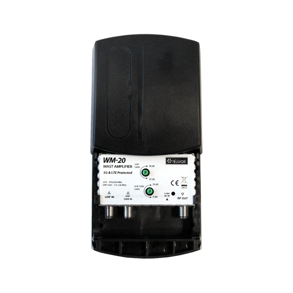WM-20 UHF VHF DVB-T2 5G PROTECTED Telkom Telmor Mast Amplifier - Carlat