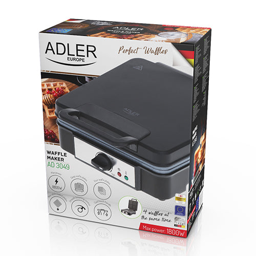 ADLER Waffle Makers – AD 3036 Waffle Maker 1500 w – image 23