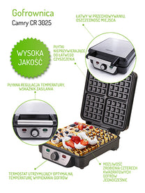CAMRY Waffle Makers – CR 3022 Waffle Maker 1000 w – image 23