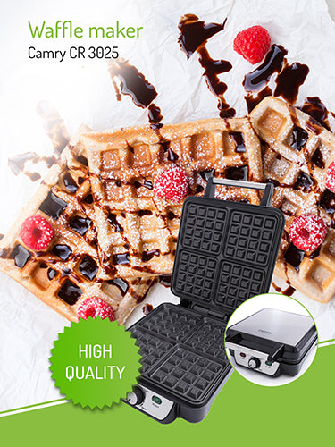 CAMRY Waffle Makers – CR 3022 Waffle Maker 1000 w – image 26