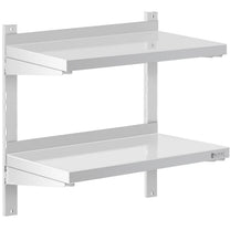 Wall Shelves & Ledges – Double, adjustable, hanging catering wall - Carlat