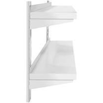 Wall Shelves & Ledges – Double, adjustable, hanging catering wall - Carlat