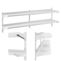 Wall Shelves & Ledges – Double, adjustable, hanging catering wall - Carlat