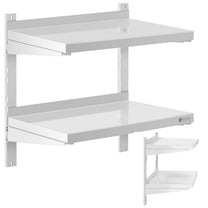 Wall Shelves & Ledges – Double, adjustable, hanging catering wall - Carlat