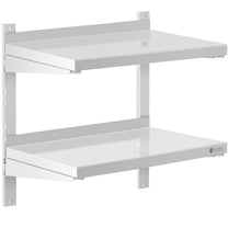 Wall Shelves & Ledges – Double, adjustable, hanging catering wall - Carlat