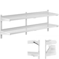 Wall Shelves & Ledges – Double, adjustable, hanging catering wall - Carlat