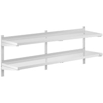 Wall Shelves & Ledges – Double, adjustable, hanging catering wall - Carlat