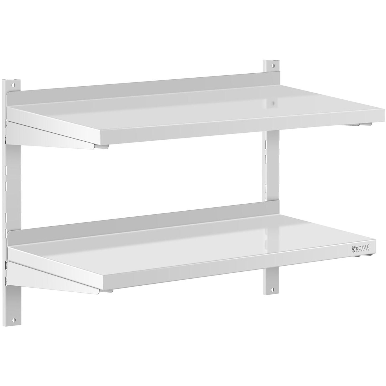 Wall Shelves & Ledges – Double, adjustable, hanging catering wall - Carlat