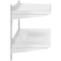Wall Shelves & Ledges – Double, adjustable, hanging catering wall - Carlat