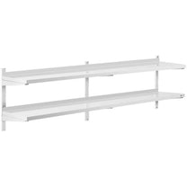 Wall Shelves & Ledges – Double, adjustable, hanging catering wall - Carlat
