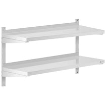 Wall Shelves & Ledges – Double, adjustable, hanging catering wall - Carlat