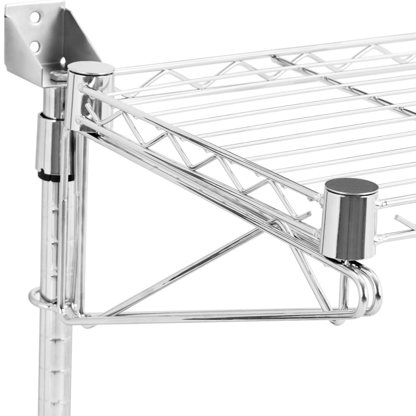 Wall Shelves & Ledges – Double wall wire shelf up - Carlat